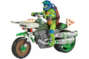 TEENAGE MUTANT NINJA TURTLES Playmates - TMNT: Mutant Mayhem - Ninja Kick Cycle With Leonardo Figure
