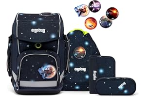 ‎ERGOBAG ergobag cubo Set ergonomischer Schulrucksack Klassisch 6-teilig 1. Klasse Grundschule
