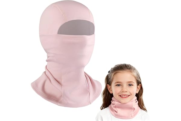 Werownsgso Barn balaclava vinter vindtät varm skidmask stormmask för pojkar flickor elasticitet ansiktsmask för utomhus cykel löpning