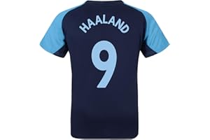 MANCHESTER CITY Boys T-Shirt Poly Kids Official Football Gift