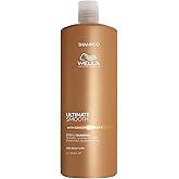Wella Professionals Ultimate Smooth - Champ&uacute; Tratamiento Hidratante para el Cabello con Escualano y Omega 9 - Cabello Seco, A