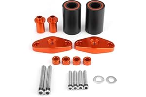 KSTE Motorcycle CNC Frame Sliders Anti-Crash Pad Falling Protector Compatible with KTM DUKE 125 200 390 12-15