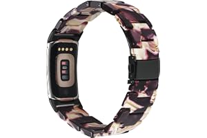 JOPLKOL Hartsrem kompatibel med Fitbit Charge 6/Fitbit Charge 5, vattentätt och lätt armband ersättningsarmband med rostfritt