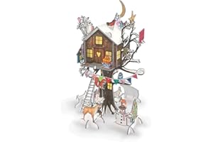 Christmas Treehouse Pink Pop and Slot Roger la Borde 3D Advent Calendar