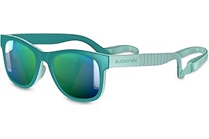 Suavinex, Gafas de Sol para Niños de 2 a 3 Años, Polarizadas, con Filtro UV400 Cat. 3, 100% Protección Rayos UVA y UVB, con Funda y Cinta de Sujeción Incluidas, Flexibles y Ligeras