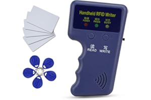 DIGINEX HFeng Nouveau 125Khz Handheld RFID Copieur Lecteur Carte Lecteur Duplicator Programmeur + 10 pcs EM4305 / T5577 clé Carte jeton Tags