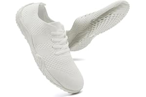 UNQWQZ Barfussschuhe Damen Weich Turnschuhe Hallenschuhe Atmungsaktiv Laufschuhe Trainlaufschuhe Bequem Sportschuhe Barfußschuhe Fitnessstudio rutschfest