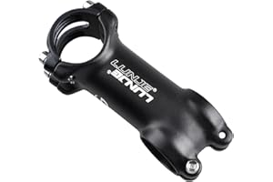 Azarxis Potence de Vélo 31,8 mm 7 Degrés Potence de Guidon Riser 60 70 80 90 100 110 120 mm pour VTT BMX Vélo de Route Cyclisme