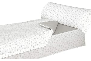 Montse Interiors, S.L. Saco nórdico Cuna o maxicuna + Relleno (Cama de Cuna de 60x120, APARIS Gris)