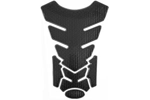 ANDSHUAI Protège réservoir,protection réservoir moto,réservoir de carburant Pad autocollants,moto réservoir autocollant protecteur,pour Motos Universel,Noir(PVC)