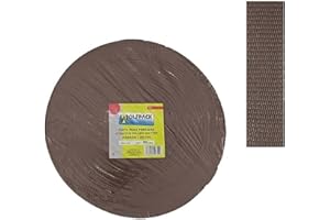 WOLFPACK LINEA PROFESIONAL - Cinta Persiana Marrón 18 mm. Rollo 50 Metros