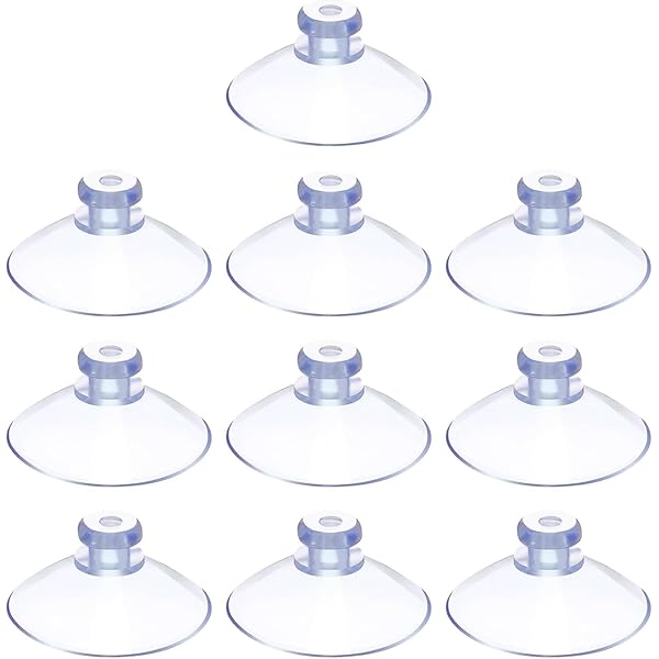 20 Ventose Trasparenti Senza Ganci - 35mm, Per Vetro, Piastrelle E Decorazioni - Foto 12