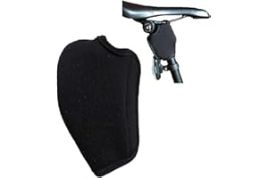 Mizijia Housse de Protection de Tige de Selle, Facile à Installer, Couvercle de Protection de Tige de Selle Suspendue Empêche Le Coincement des Doigts des Enfants et la Pénétration de la Poussière