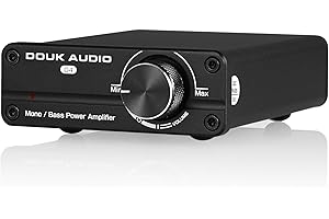 NOBSOUND Mini caisson de basse/Full Fréquence mono-canal Amplificateur de puissance Mono Power Amplifier Subwoofer Amplificateur