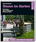 Image de Bauen im Garten: Holzterrasse - Zaun und Sichtschutz - Pflaster und Steine