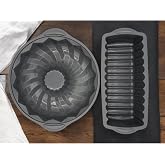 CKM silicone 2 CAKE MOLD SILICONE NON-STICK Gray