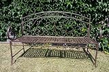 patas banco hierro forjado Con función atril de mesa Banco De Jardín De Hierro Forjado Con Función Atril de mesa