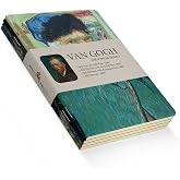Retronote Van Gogh 4'l&uuml; Defter Seti 4, Self-portrait Series I, &Ccedil;izgisiz, 48 Sayfa, 10.5x14cm