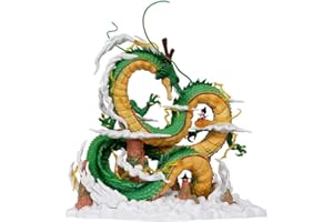 REOZIGN Shenron avec Figurine Goku, Statues de Figurines d'anime Goku 25 cm en PVC, Figurine de Personnage de décoration, Figurines d'action, modèle d'ornement à Collectionner
