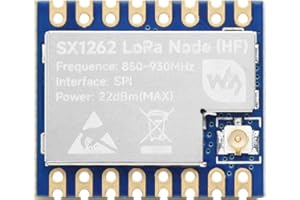 Waveshare Core1262 HF LoRa Module, SX1262 Chip, Long-Range Communication, Anti-Interference, Suitable For Sub-GHz Band, Suitable for 850~930MHz Frequency Band