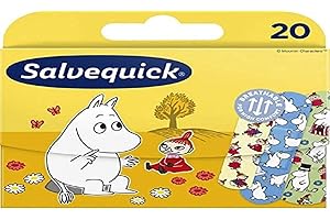 Moomin Salvequick Mumins Signe amusant et mignon pour enfants Résistant à l'eau et à la saleté