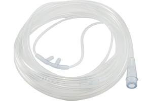 HUM GESELLSCHAFT FÜR HOMECARE UND MEDIZINTECHNIK MBH Sauerstoffbrille Nasenbrille für Erwachsene inkl. 5meter Schlauch