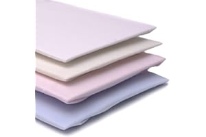 Baby Birds Fitted Sheet For Silver Cross Kensington Pram in White