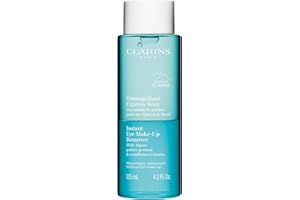 Clarins Instant Eye Make-Up Remover 125ml | Bi-Phase Waterproof Makeup Remover | Gentle, Non-Greasy Formula for Sensitive Eyes