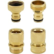 Jr Quality Product – Attacco Per Tubo Espandibile Da Femmina Filettato A Connettore Rapido Hozelock