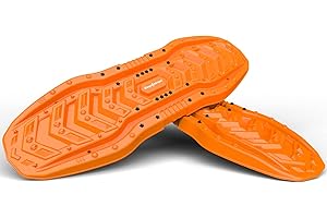 Autofonder Easy4straps GEN5.0 Recovery Tracks Sand Tracks Traction Snow Off Road Tire Ladder 4WD (Orange