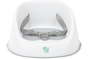 By Ingenuity Simplicity Seat Easy-Clean Baby Booster matningsstol, 3-punkts sele, tvättbara avtagbara remmar
