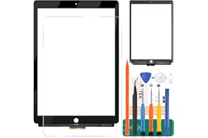 SRJTEK Per iPad Pro 12.9 2015 1st 1 Touch Screen Sostituzione A1652 A1584 Touch Screen Digitizer Sensor Panel Lens Kit (senza LCD) (nero)