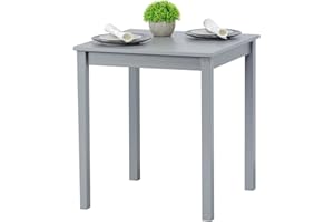 ‎HAGGE HOME hagge home Esstisch Holz Esszimmertisch Kleiner Küchentisch 70x70 Esszimmertische Esstisch Klein Holztisch Esszimmer Esstische Tisch Esszimmer Dining Table Kitchen Table Kleiner Esstisch Grau