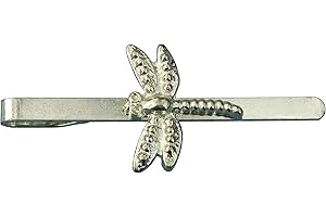 WILLIAM STURT FINE PEWTER Dragonfly Tie Clip, Tie Slide, Dragonfly gifts, Dragonflies, Handmade, in Fine Pewter, by William Sturt