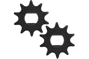 ‎DILWE 420 Typ 2 Stck. Kettenrad 10 Zähne, Stahlkettenrad 12x17mm Innenlochzubehör