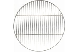 DWD ® Premium Stainless Steel Grill Cooking Grill Grates with handles 60cm, 80cm Half Round, 60cm & 80cm Round for Fire pits, Barbecue Grill Grate fits most models (Round 80cm Grill Plate (83cm))