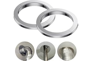 DBUWQIPS 2 Pezzi Rosette per Termosifoni 125 mm Copri Tubi Copri Tubi Termosifoni Rosetta Copritubo Copritubo Termosifone per Tubi Riscaldamento Collari Plastica Termosifoni per Tubi Fino a 125 mm