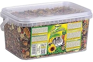 TROPIFIT Tropical Tadeusz Ogrodnik CHINCHILA 3L/1,5kg - Nourriture complète pour Chinchillas aux Carottes et aux betteraves
