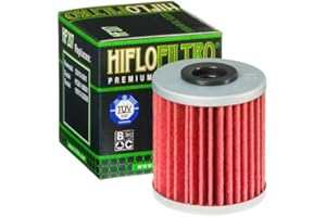 Hiflofiltro Ölfilter, Papierfilter, für Motorrad Suzuki 450 RMZ 2005 – 2015, HF207