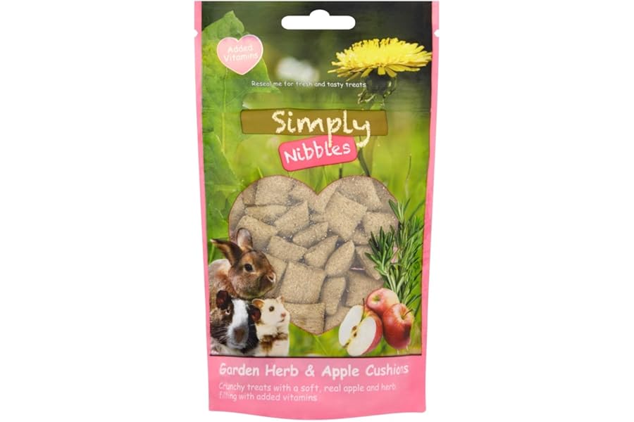 Rosewood Simply Nibbles Garden Herbs and Apple Cushions, (50g)