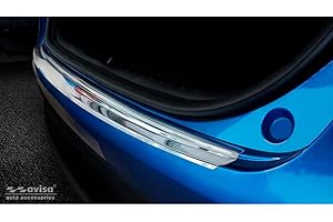Avisa 2/35476 Stainless Steel Rear bumper protector compatible with Kia XCeed 2019