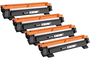 Q-image TN1050 TN 1050 TN-1050 Toner Cartridges Compatible for Brother HL-1110 HL-1112 HL-1210W HL-1212W DCP-1510 DCP-1512 DCP-1610 DCP-1610W DCP-1612W MFC-1810 MFC-1910W Printer (Black,4-Pack)