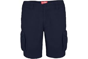 westAce Mens Casual Work Cargo Combat Shorts Cotton Chino Summer Half Pant