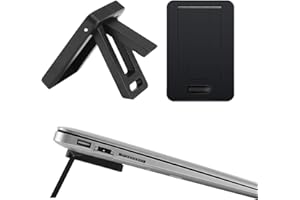 LEUUD Mini Soporte para Laptop, 2 Piezas Soportes para Ordenador Portátil, Soporte para Computadora Plegable e Invisible, Soporte Compatible con MacBook y Ordenador