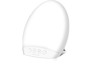 MOLBORY Lampada per la terapia 10000 Lux, lampada per fototerapia LED senza UV, con luminosità e temperatura di colore regolabili, 4 impostazioni di timer, funzione di memoria, per casa o ufficio