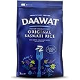 Daawat Original Basmati Rice with Rice Aroma, Delicious Taste, White Lustre,Perfectly Aged, Aromatic & Textural Grain, Rich Flavour with Sweet Taste, Ideal for all types of Dishes - 5Kg