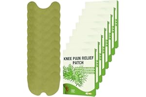 PLLYPE Knee Pain Relief Patches, 80pcs Pain Relief Patches, Knee Patches Pain Relief Plaster, Arthritis Pain Relief Patch for Arthritis, Relieves Muscle Soreness in Neck, Knee, Shoulder