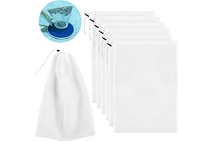 IHLOOTD Bolsa Limpiafondos Piscina 6 Piezas Bolsas Filtro Aspirador Piscinas Bolsas Colectoras Limpieza para la Limpieza de Hojas y Residuos de la Piscina