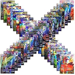 Carte Pokemon Jeux de Cartes 100 Cartes Pokemon PCS Style Carte Holo EX Full Art 59 Cartes EX 20 Cartes Mega EX 20 Cartes GX 1 Casse-tête Energy Card Fun