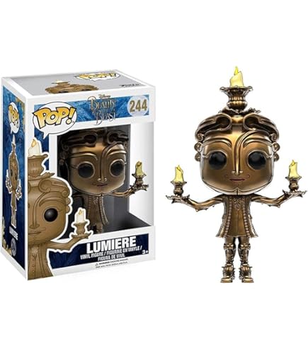 Funko Pop! Disney #93 Lumiere (Hot Topic Exclusive Glow in The